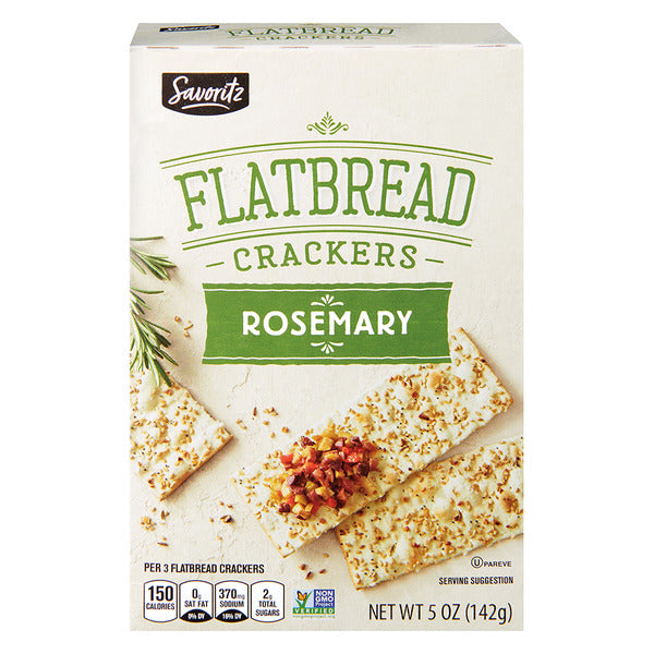 Savoritz Rosemary Flatbread Cracker