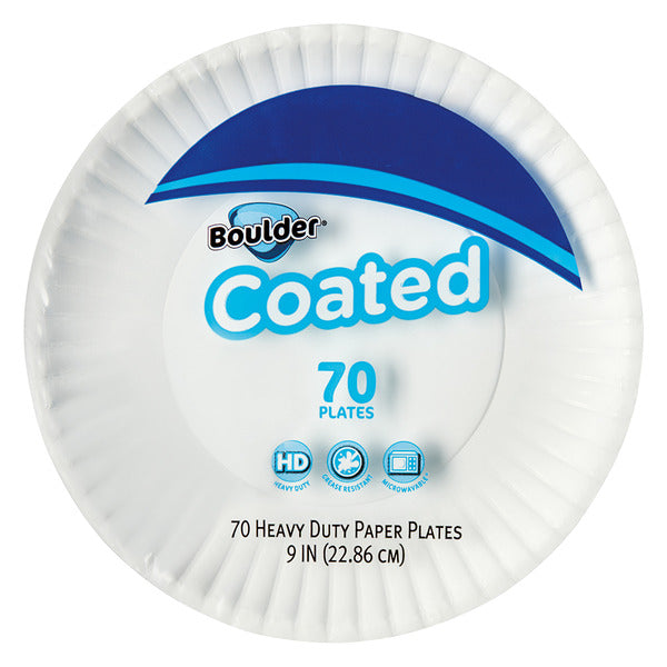 Boulder Heavy Duty Coated Paper Plate