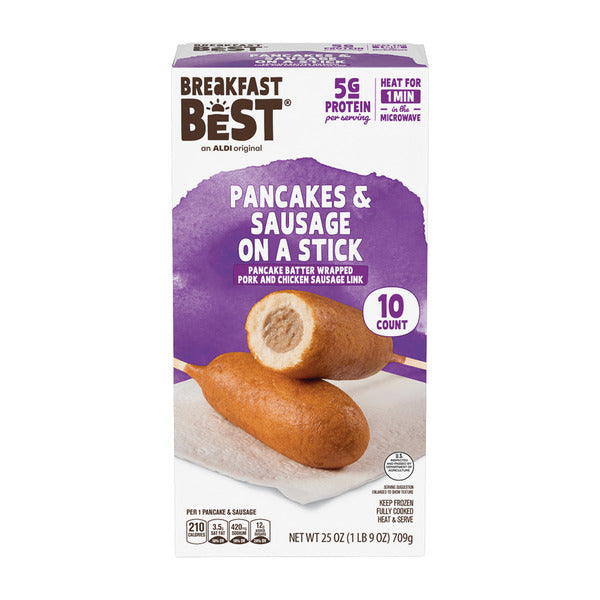 Breakfast Best Frozen Pancakes & Sausage On-A-Stick