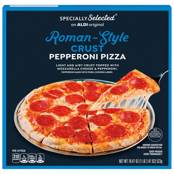 Specially Selected Pepperoni Roman Style Pizza