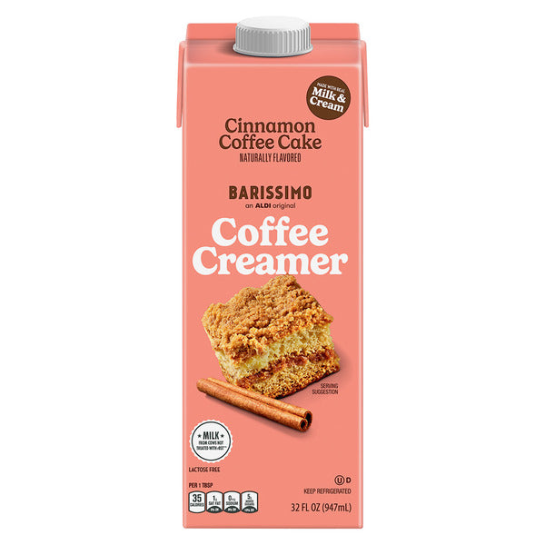 BARISSIMO Cinnamon Coffee Cake Coffee Creamer