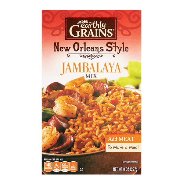 Earthly Grains New Orleans Style Jambalaya Rice Mix