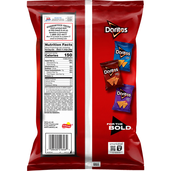 Doritos Nacho Cheese Tortilla Chips