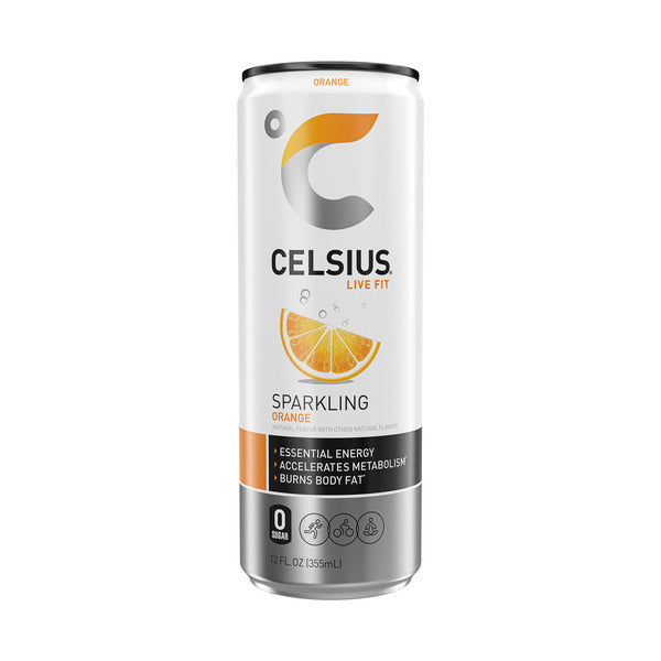 Celsius Orange Sparkling Drink