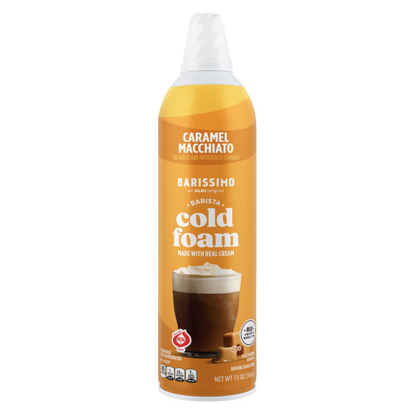Barissimo Caramel Macchiato Flavored Cold Foam