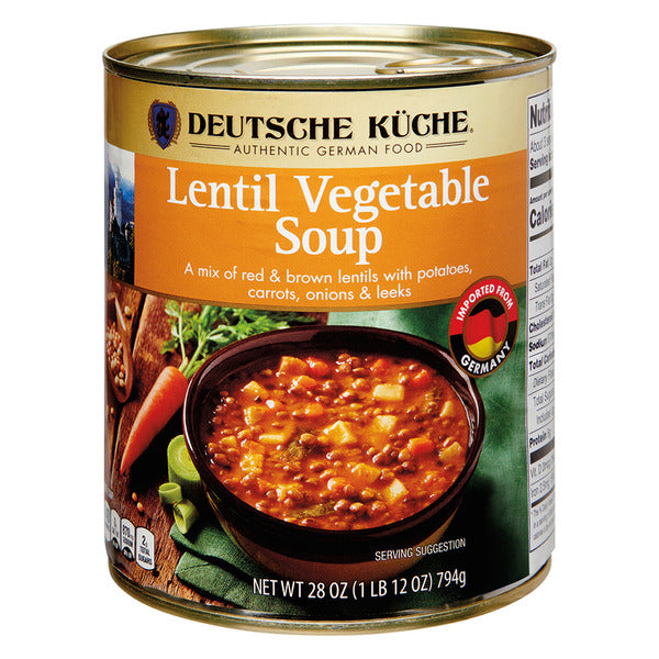 Deutsche Kuche Lentil Vegetable Soup