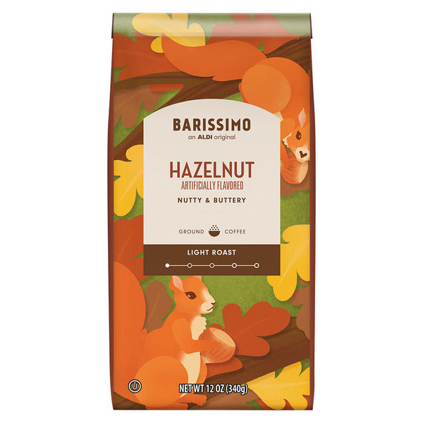 Barissimo Hazelnut Flavored Ground Coffee
