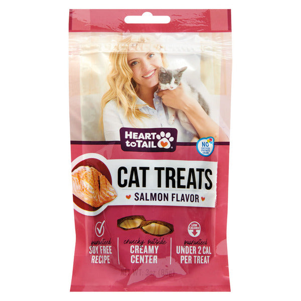 Heart To Tail Salmon Cat Treats