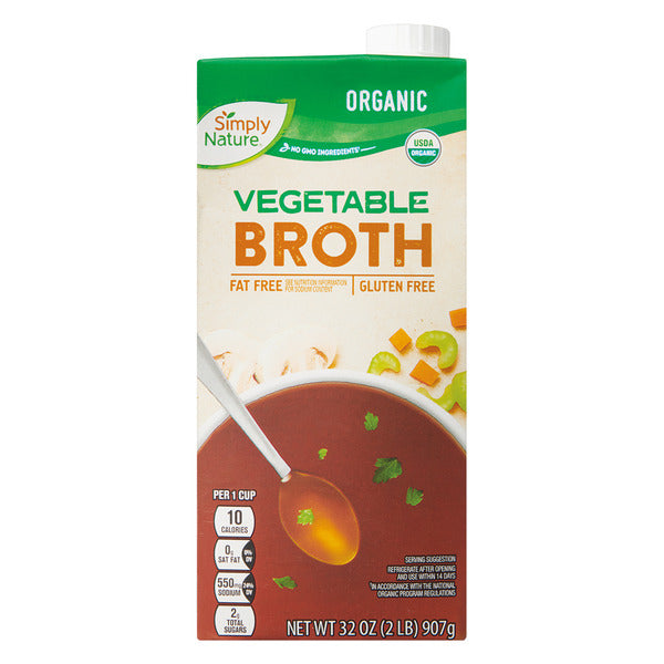 Simply Nature Organic Vegetable Broth