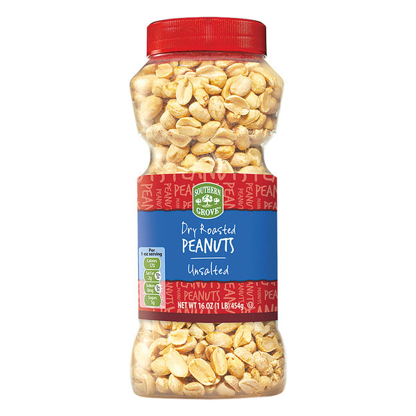 Southern Grove Dry Roasted Unsalted Peanuts