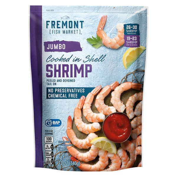 Fremont Fish Market Jumbo Cooked Shrimp