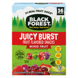 Black Forest Juicy Burst Variety Pack Fruit Snacks, 36 count