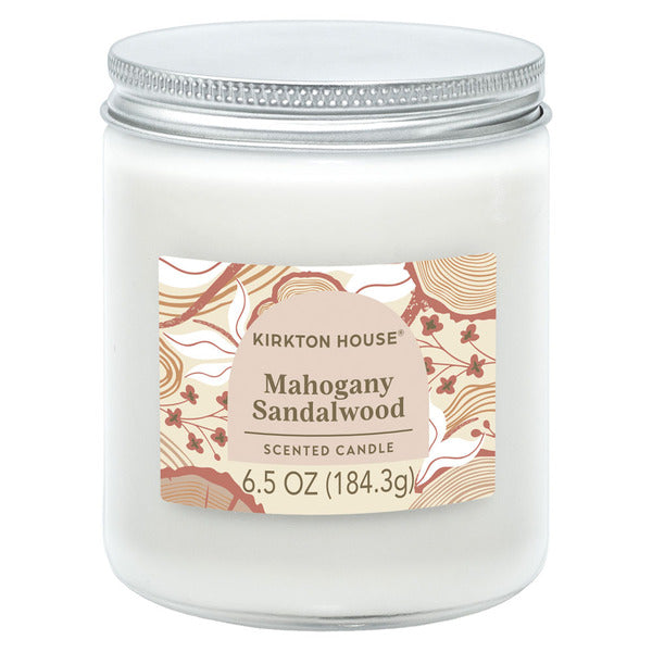 KIRKTON HOUSE Single Wick Candle Mahogany Sandalwood