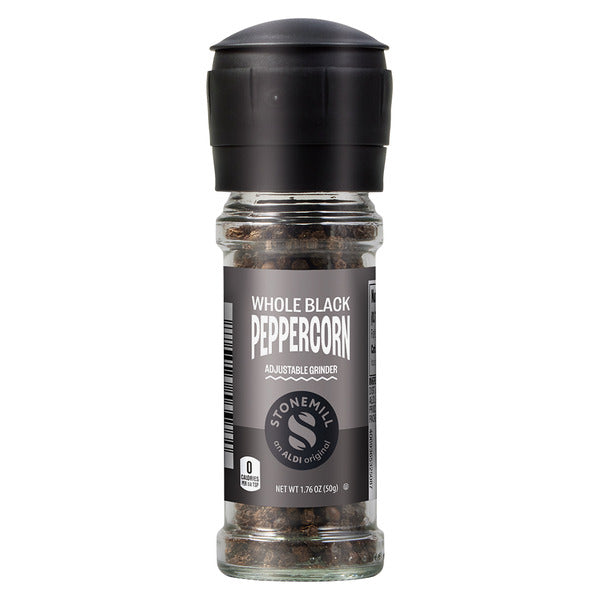 Stonemill Black Peppercorn Grinder