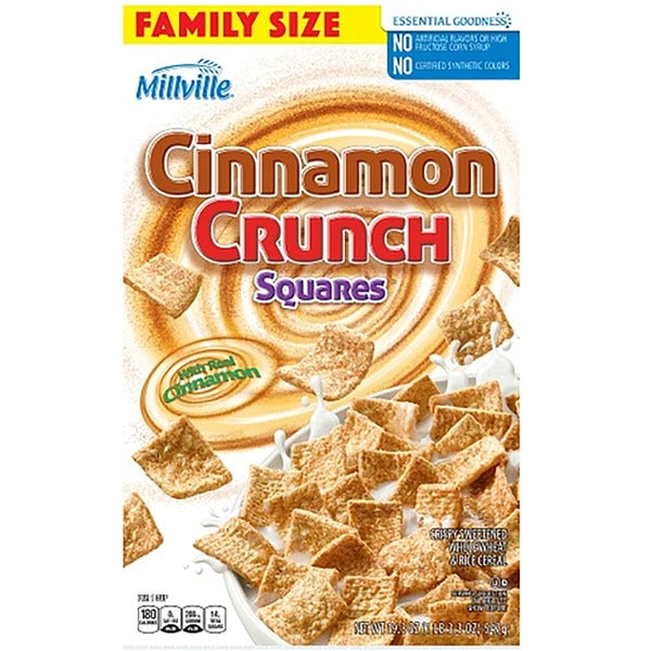 Millville Cinnamon Crunch Squares