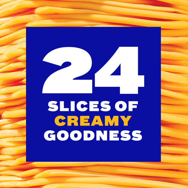 Kraft American Cheese Singles, 24 count