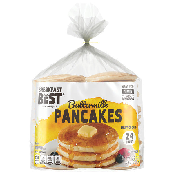 Breakfast Best Buttermilk Pancakes, 24 Count