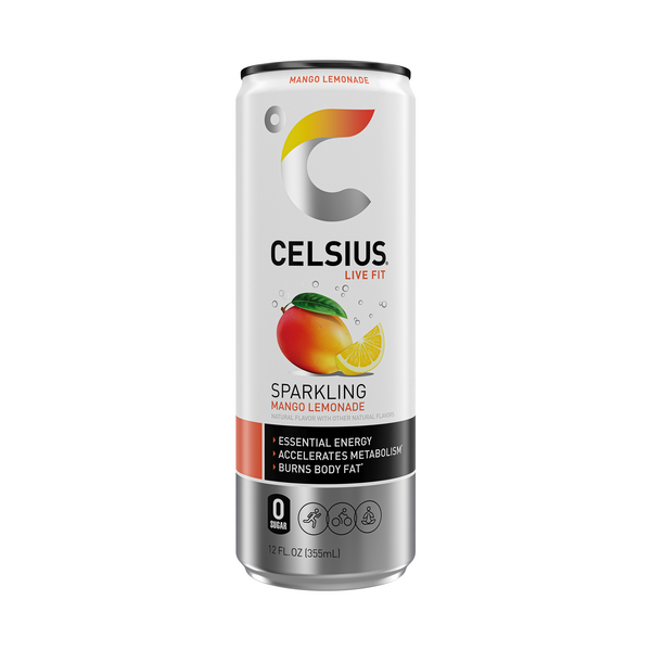 Celsius Sparkling Mango Lemonade