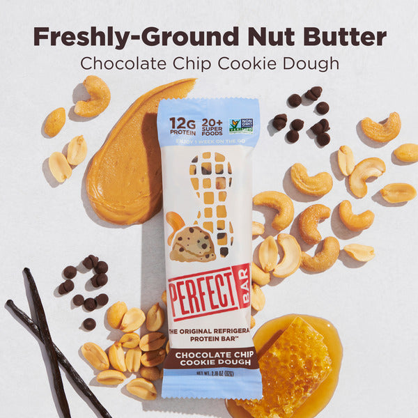 Perfect Bar Chocolate Chip Cookie Dough Protein Bar