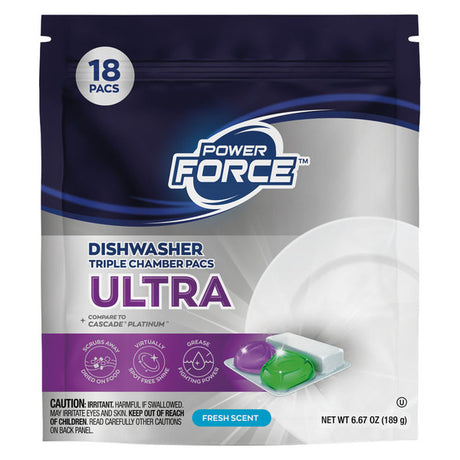 Power Force Triple Chamber Dish Pacs