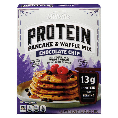 Millville Chocolate Chip Protein Pancake & Waffle Mix
