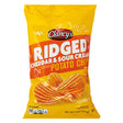 Clancy's Ridged Cheddar & Sour Cream Flavored Potato Chips