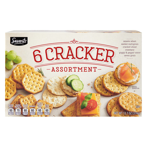 Savoritz 6 Cracker Assortment