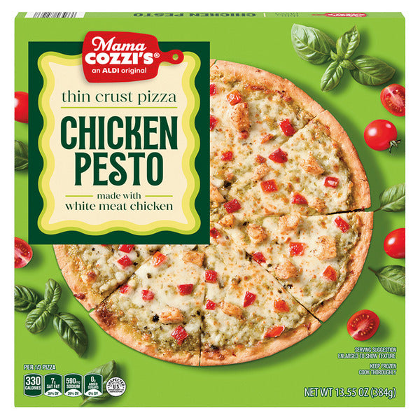 Mama Cozzi's Pizza Kitchen Bacon Chicken Pesto, Chicken Pesto