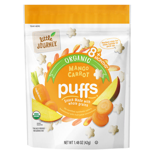 Little Journey Organic Mango Carrot Puffs