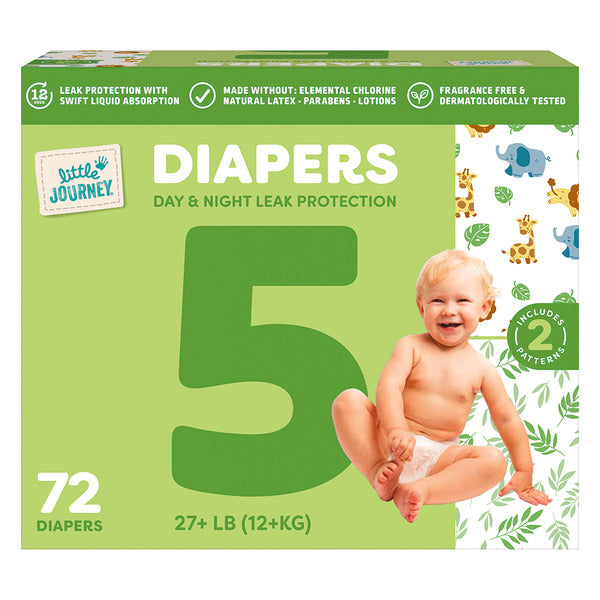 Little Journey Club Pack Diapers Size - 5
