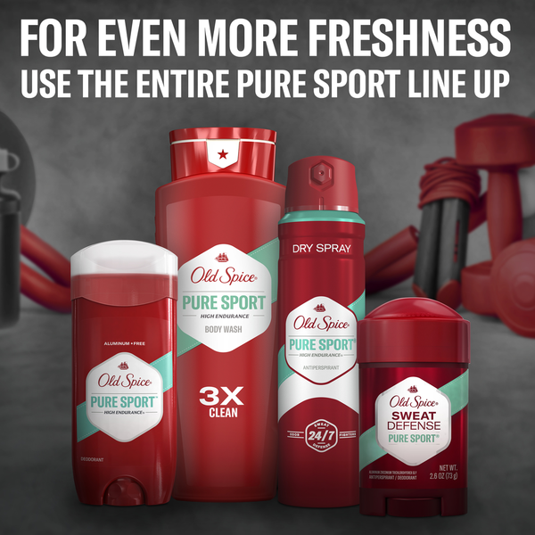 Old Spice High Endurance Pure Sport Scent Deodorant for Men 3.25 oz