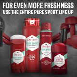 Old Spice High Endurance Pure Sport Scent Deodorant for Men 3.25 oz
