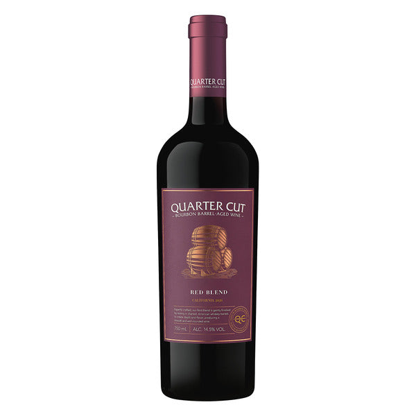 Quarter Cut Bourbon Barrel Red Blend Wine