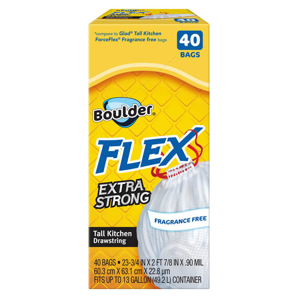 Boulder Unscented Flex Kitchen Bags