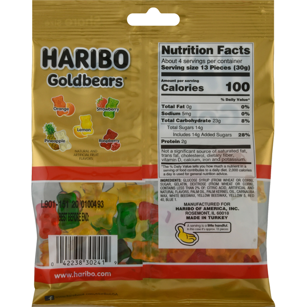 Haribo Goldbears Gummy Candy