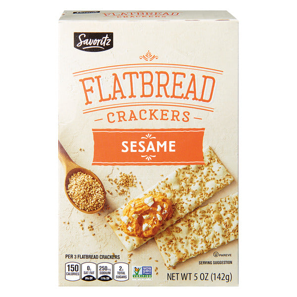 Savoritz Sesame Flatbread Cracker