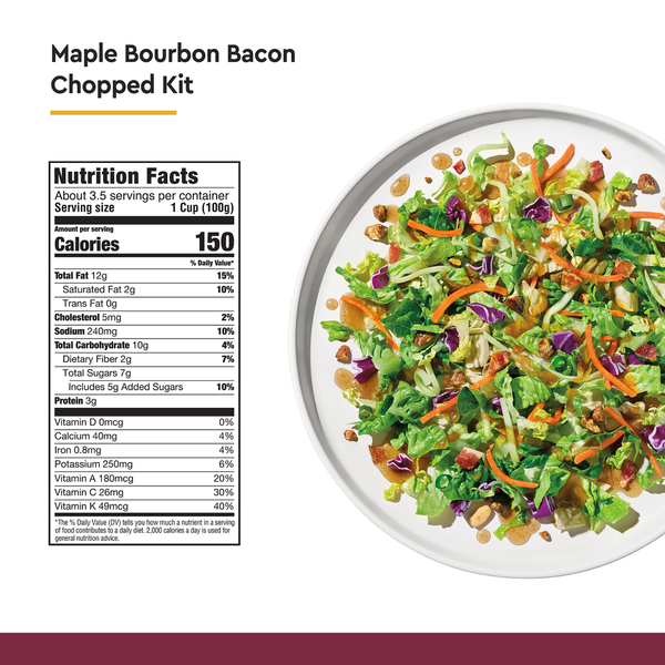 Maple Bourbon Bacon Salad Kit