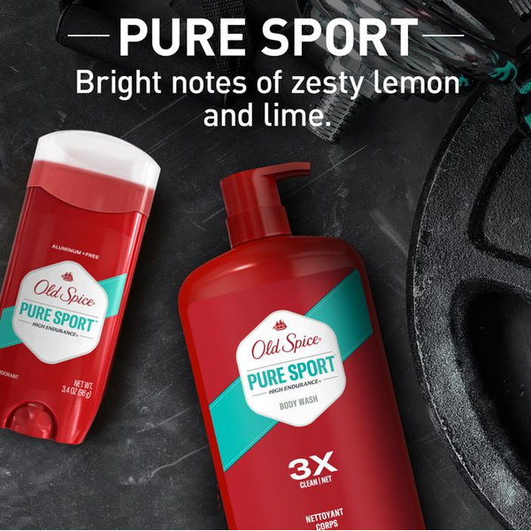 Old Spice Pure Sport Anti-Perspirant & Deodorant for Men 3 oz