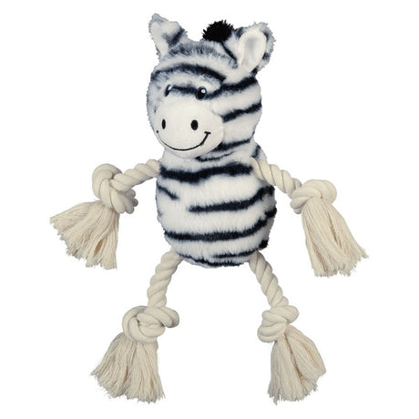 Heart To Tail Zebra Knotted Rope Dog Toy