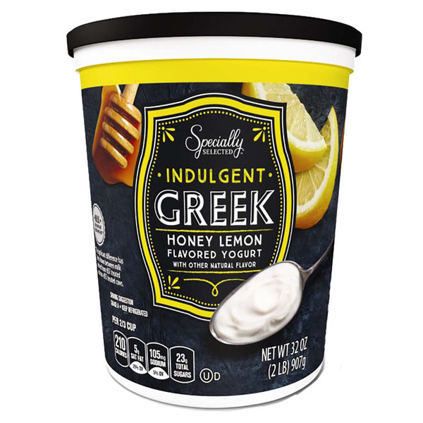 Specially Selected Honey Lemon Indulgent Greek Yogurt