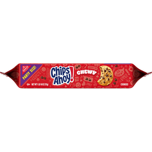 Nabisco Party Size Chewy Chips Ahoy Cookies