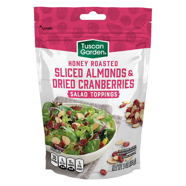 Tuscan Garden Almond & Dried Cranberries Salad Toppings