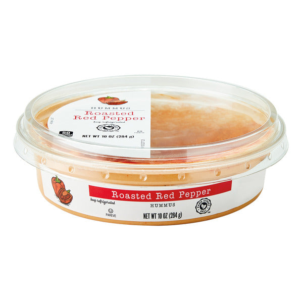 Park Street Deli Roasted Red Pepper Topped Hummus