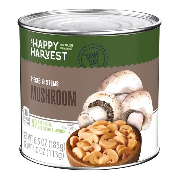 Happy Harvest Mushroom Pieces & Stems