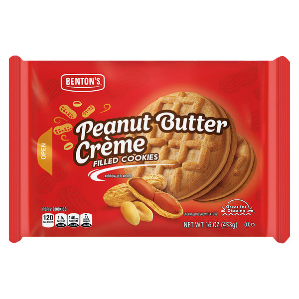 Benton's Peanut Butter Crème Filled Cookies