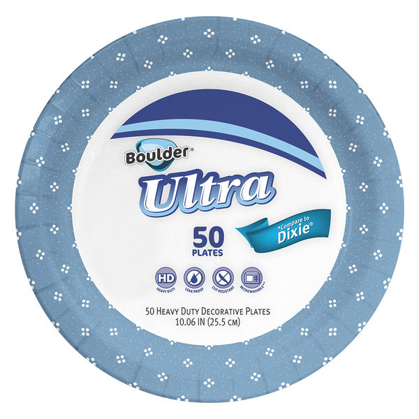 Boulder 10" Ultra Heavy Duty Paper Plate