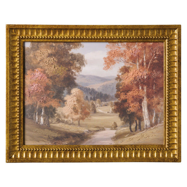 Kirkton House Fall Path Frame Art