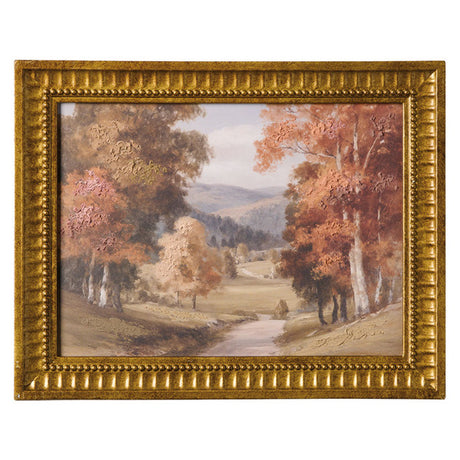 Kirkton House Fall Path Frame Art