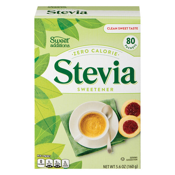 Sweet Additions Stevia No Calorie Sweetener Packets