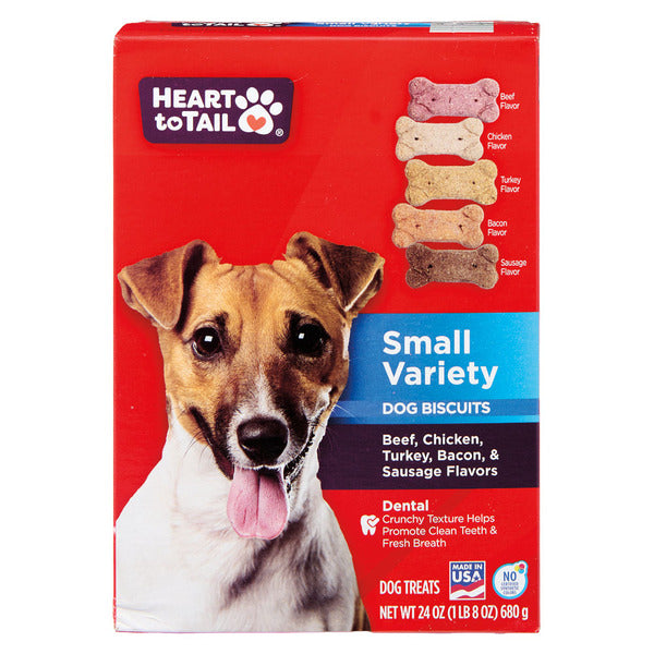 Heart To Tail Variety Dog Biscuits